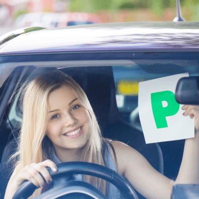 New driver with pass plates